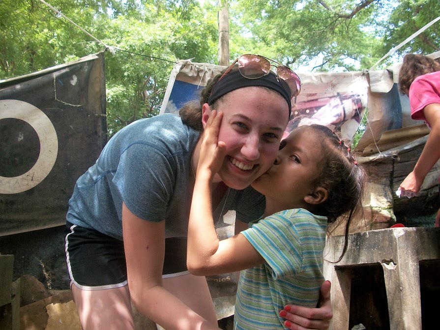 Abby volunteering in Nicaragua