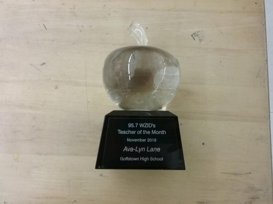 Mrs. Lanes award