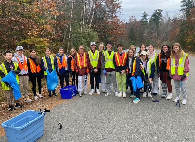 FBLA participates in local trash pickup-
Image from FBLAs Instagram page @Goffstown_fbla
