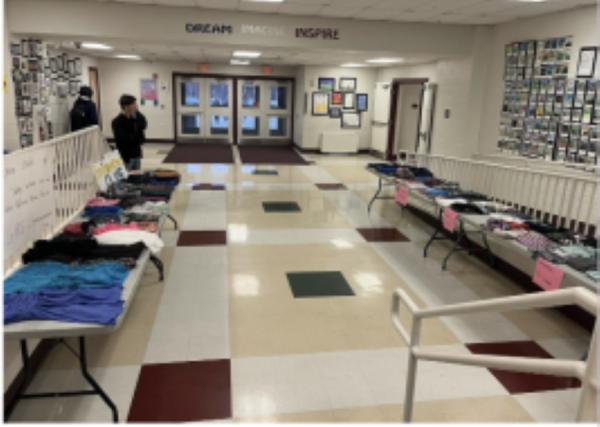 Environmental Clubs thrift store event at GHS