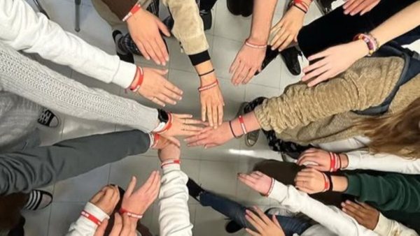 Peer Outreach hands in