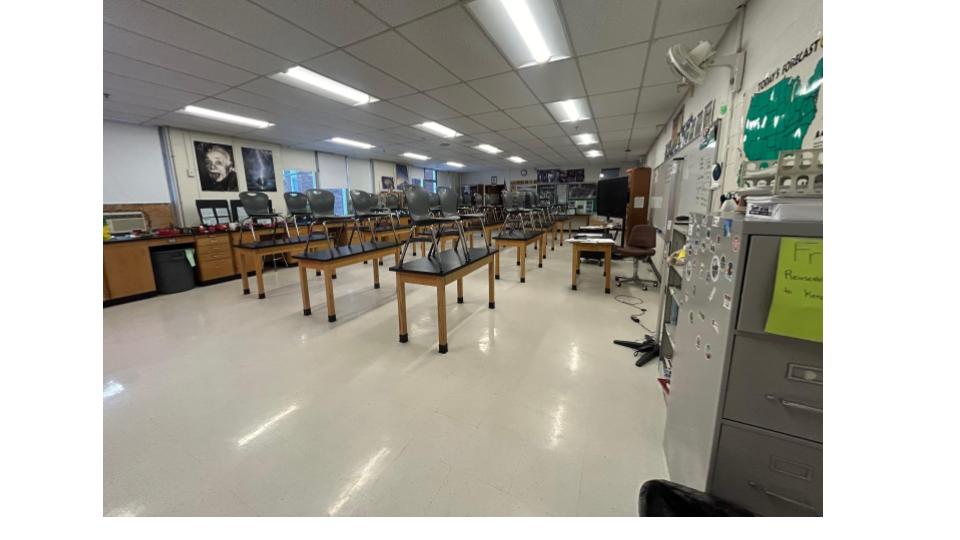 Room 111 where meetings happen