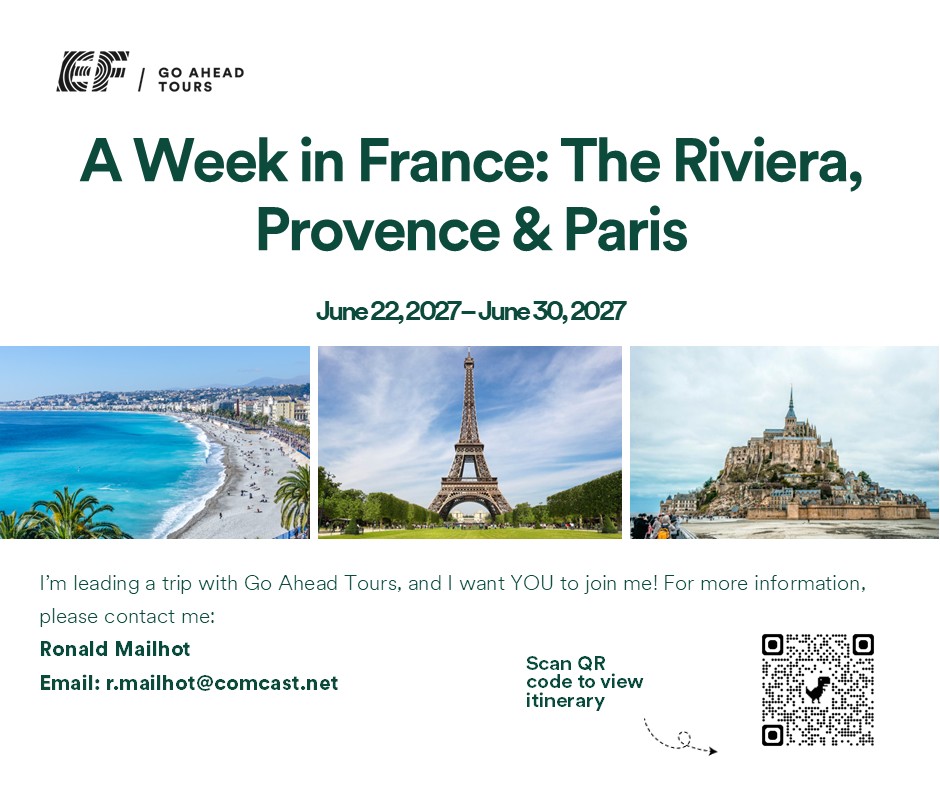 Interested in a Week in France?