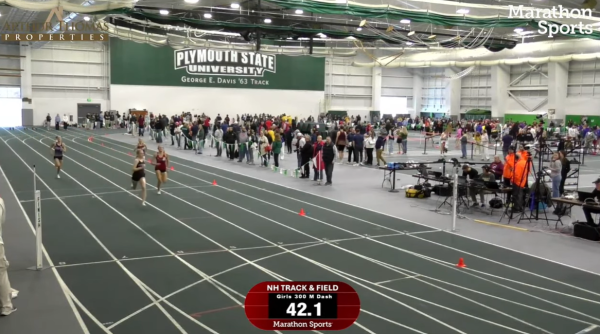 Harper finishes her race
